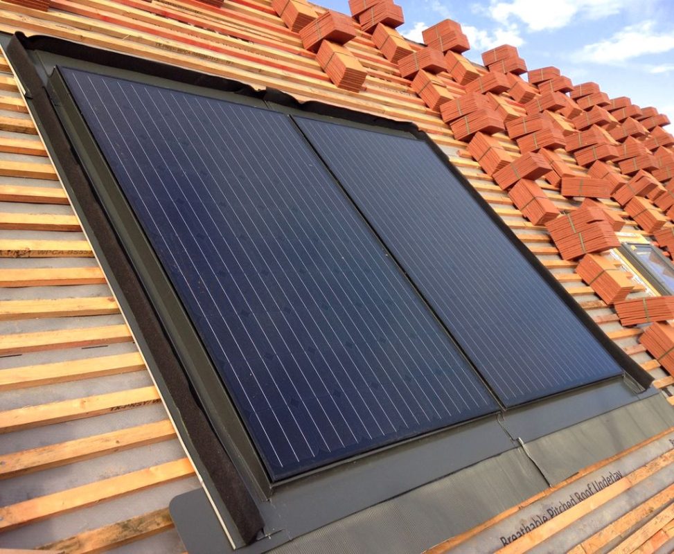 viridian solar pv roofing panels