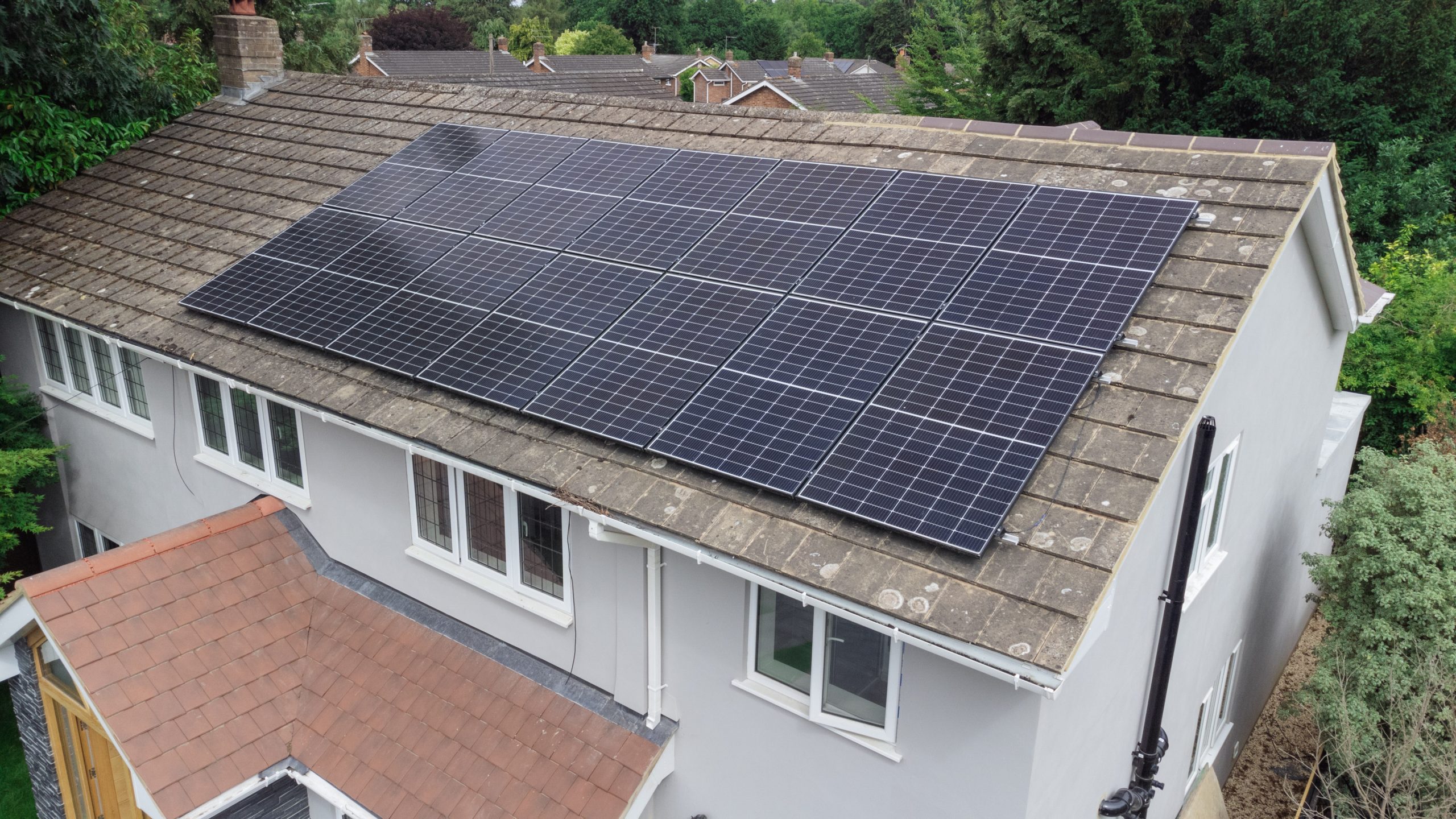 Efficient solar panels woking